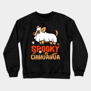 Spooky Chihuahua Crewneck Sweatshirt